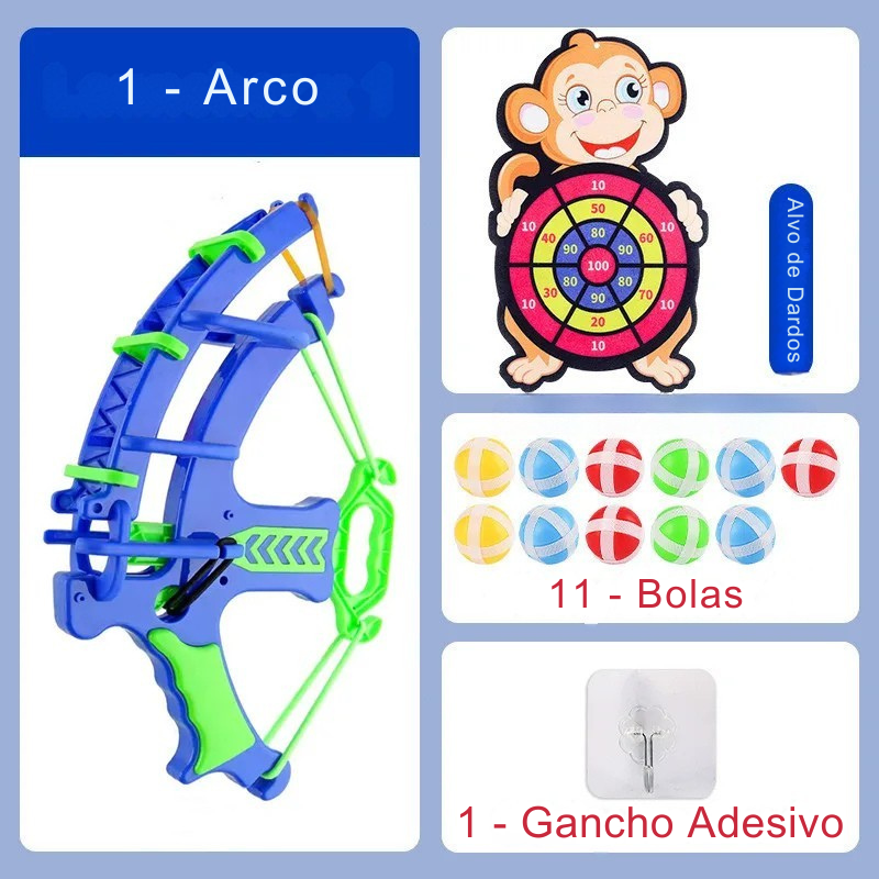 Bolinhas Mágicas™ – Arco com Alvo de Animais e Contas Divertidas