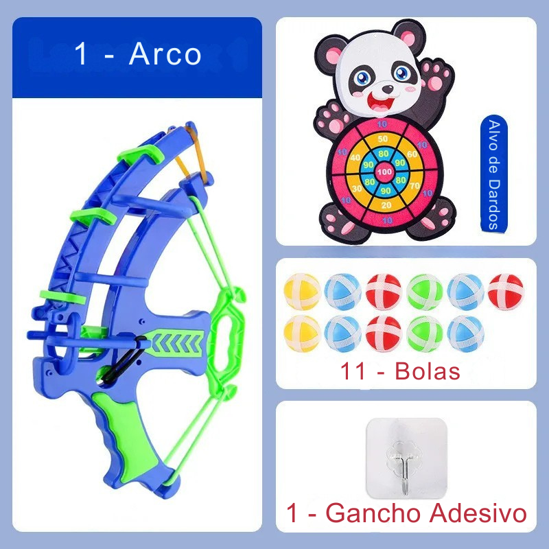 Bolinhas Mágicas™ – Arco com Alvo de Animais e Contas Divertidas