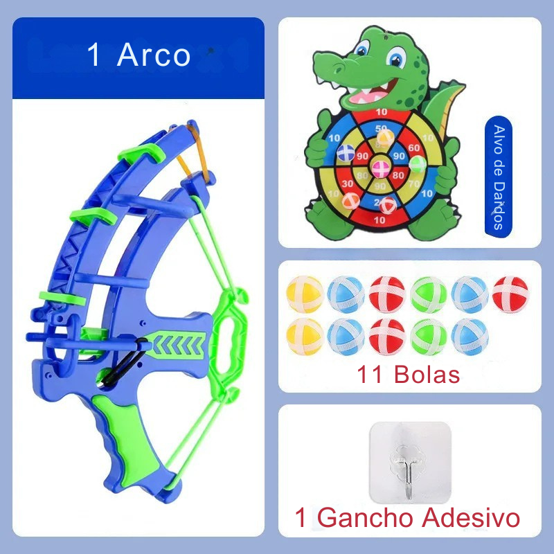 Bolinhas Mágicas™ – Arco com Alvo de Animais e Contas Divertidas