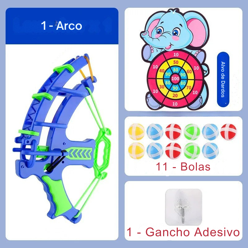 Bolinhas Mágicas™ – Arco com Alvo de Animais e Contas Divertidas