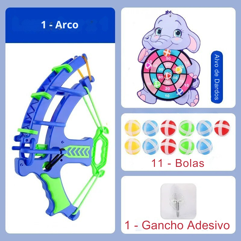 Bolinhas Mágicas™ – Arco com Alvo de Animais e Contas Divertidas