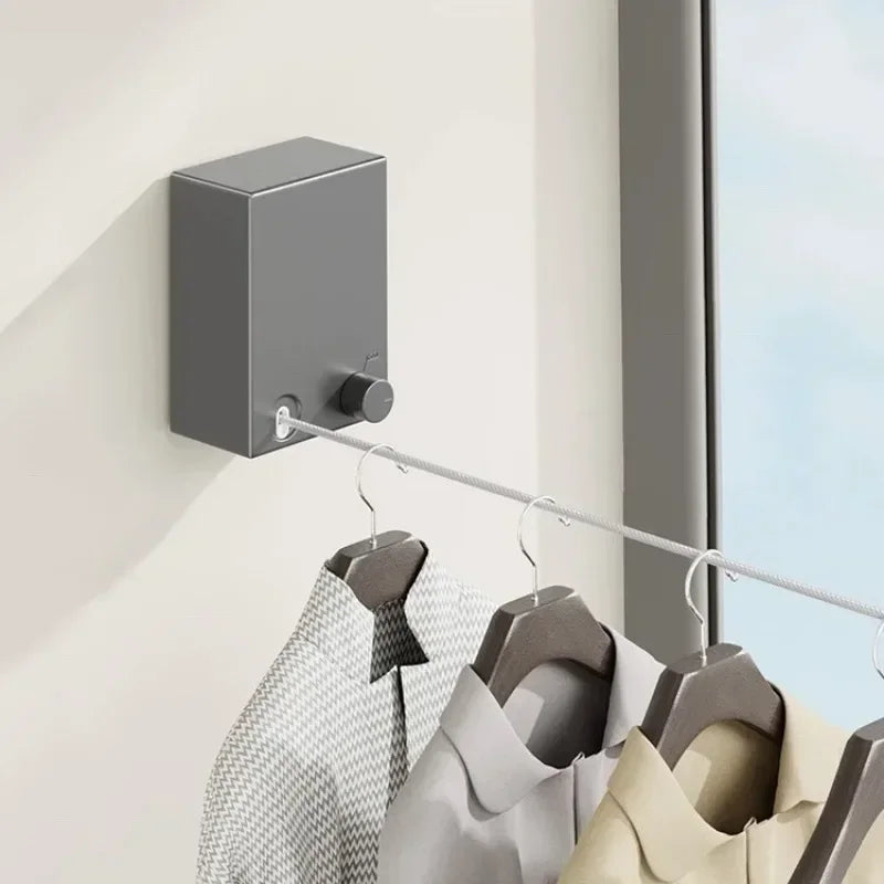 DryLine Retrátil™ [Varal Inteligente para Espaços Compactos]