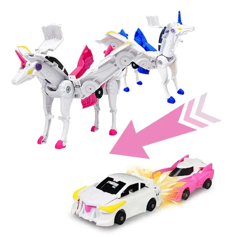 UniRacer™ – O Carro Unicórnio que se Transforma com Impacto!